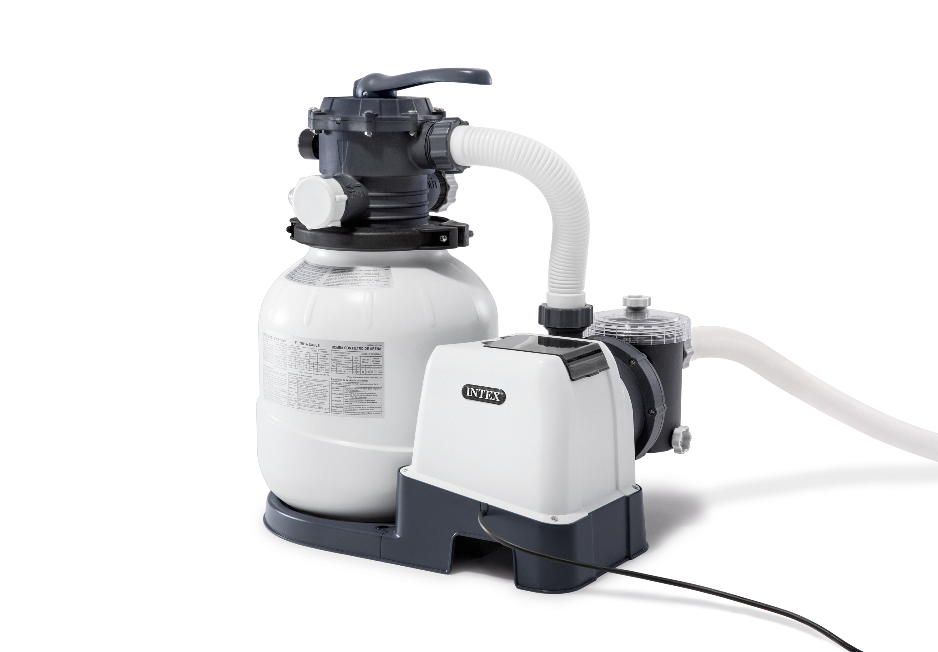 Sand filter pump for swimming pool water 6000 l/h  26646
