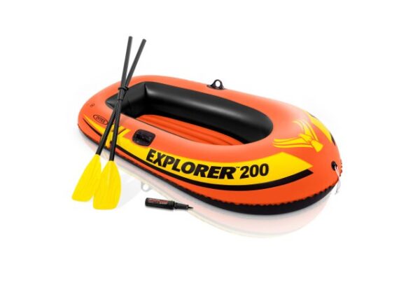 Boat and Paddle Set 200 for Two 1.85mx94cmx41cm 58331