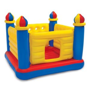 Jump-O-Lene Castle Inflatable Bouncer, Size 69X69X53IN, 48259