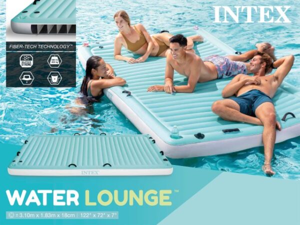 56289 Ep Floating Water Lounge Teal