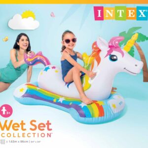 57552 inflatable pool float Magical Unicorn Ride-On