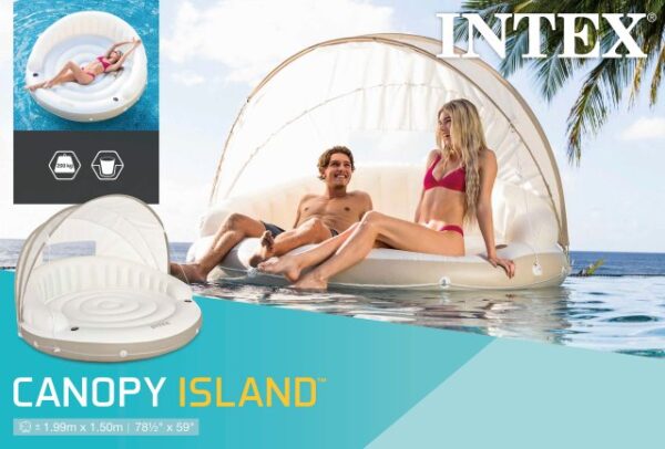 58292 Inflatable Umbrella Island