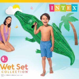 58546 Gator Ride On Inflatable Pool Float