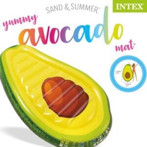58769 Avocado Shape Inflatable Mattress