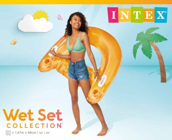58859 Sit 'n' Float 60" x 39" green