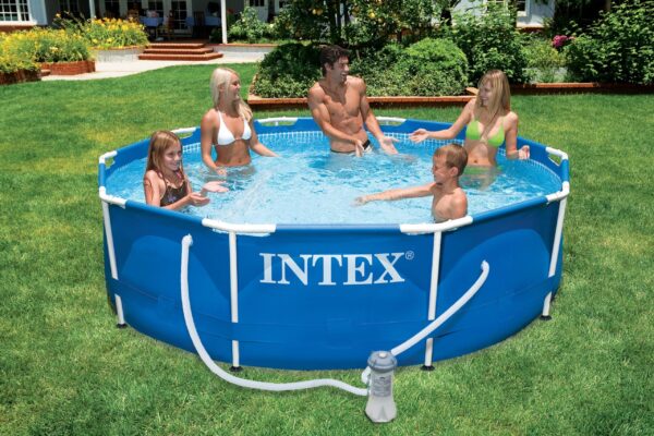 28212 Metal Frame Swimming Pool 12ft x 30" (366cms x 76cms)