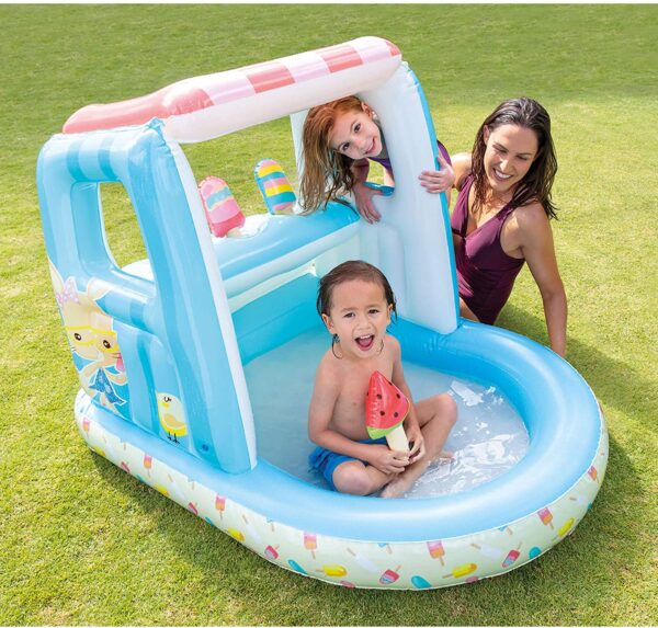 48672 Inflatable Ice Cream Stand Play Centre