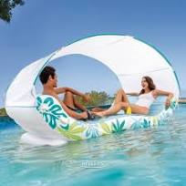 56294EP Inflatable Tropical Canopy Lounge