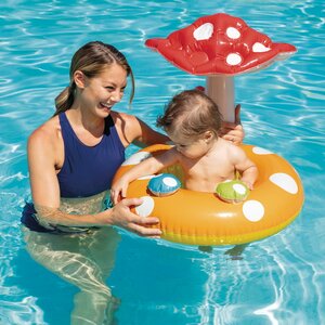 56574 new Inflatable Pool floating Chairs Swimming Ring Baby