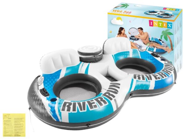 River Run Double Bathing Ring 243x157cm 56827