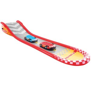 57167 racing slide for children , 561 x 119 x 76 cm