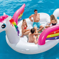57296 Unicorn Party Island Pool Floats