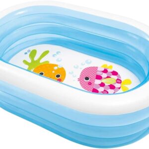 Oval Whale Inflatable Pool Model (57482)