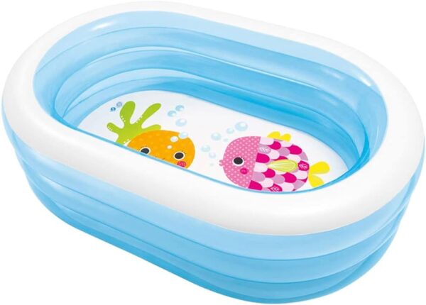 Oval Whale Inflatable Pool Model (57482)