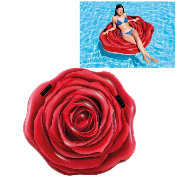 58783 inflatable red rose float, 137 x 132