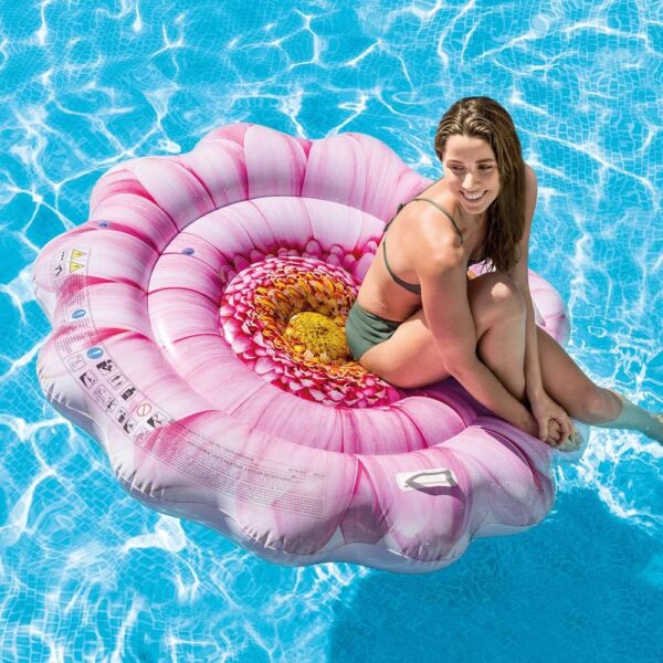 58787 Pink Margarita Mat with Handles 142 x 142 cm