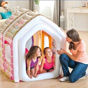 48635np princess print inflatable play house set