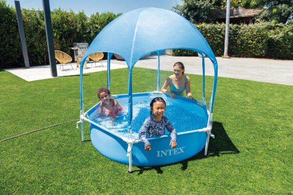 28209 Metal Frame Canopy Metal Frame Pool